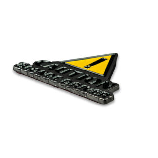 IronBadge CAUTION BLONDE DRIVER