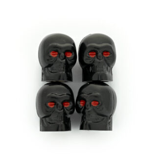 FTD Ventildeckel Skull schwarz