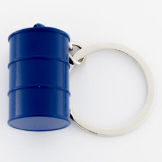 FTD Schlüsselanhänger Fass blau
